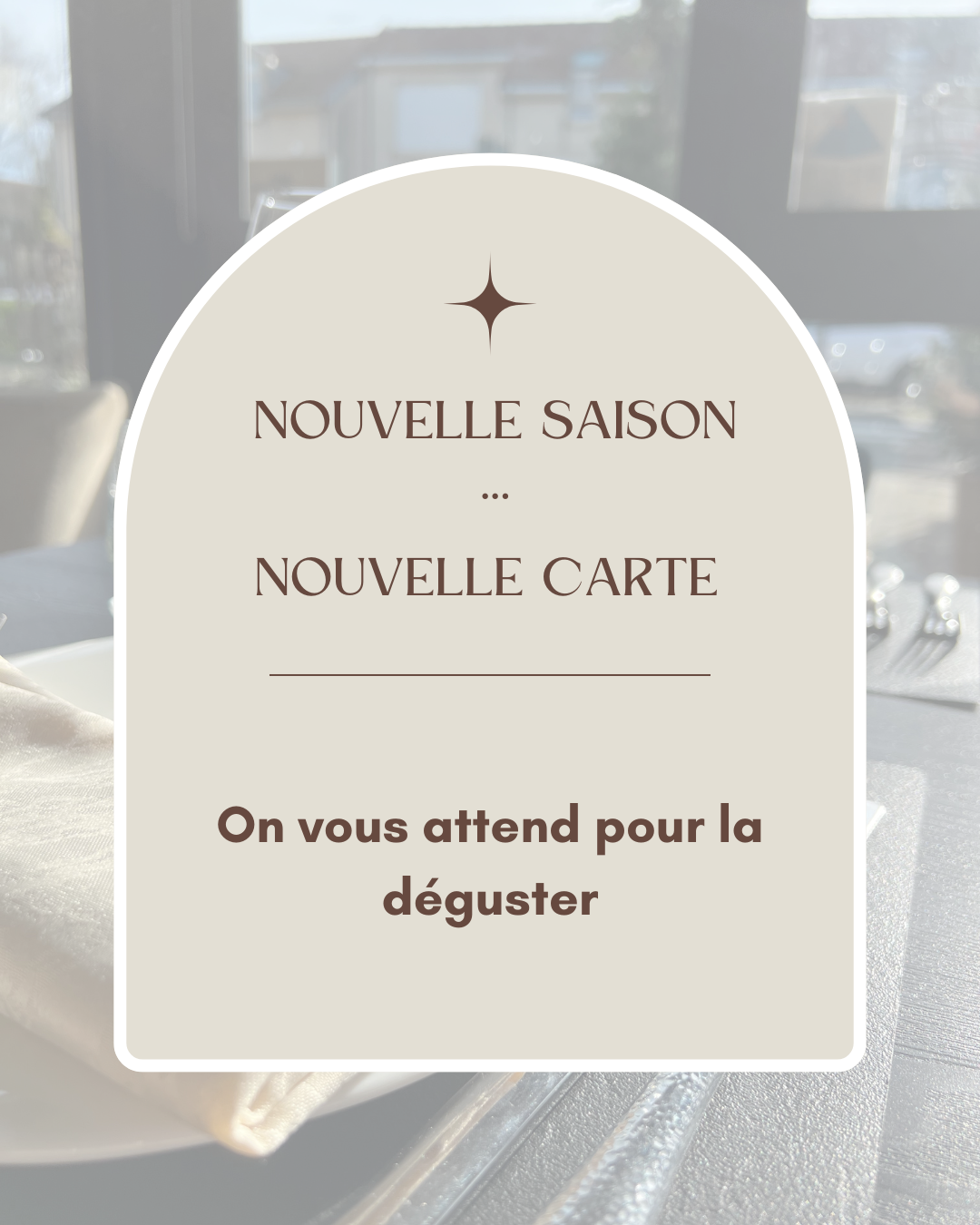 Nouvelle saison, nouvelle carte